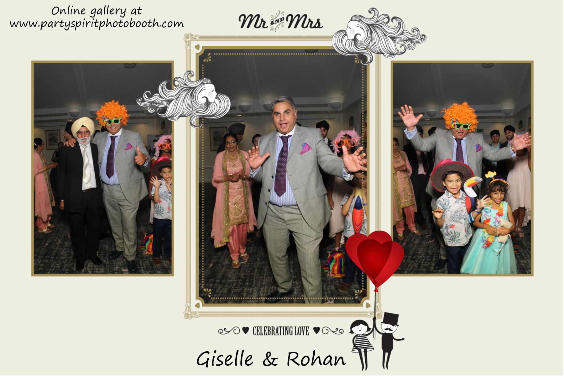 Giselle and Rohan's Wedding | View more photos from the event at gallery.partyspiritphotobooth.com/u/PartySpiritPhotoBooth/Giselle-and-Rohans-Wedding